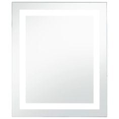 Vidaxl Koupelnové zrcadlo s LED světly a dotykovým senzorem 50 x 60 cm