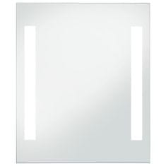 Vidaxl Koupelnové nástěnné zrcadlo s LED osvětlením 50 x 60 cm