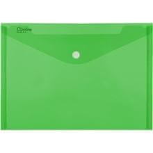 Karton P+P Zakládací pouzdro s drukem,A4,zelené