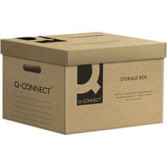 Q-Connect Archivační krabice -51,5x30,5x35,0cm,hněd