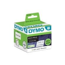 Dymo Papírové štítky LW, 101 x 54 mm, bílé, 220 ks