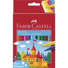 Faber-Castell Dětské fixy, sada 12 barev