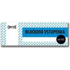 Optys Bločková vstupenka