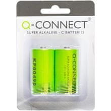 Q-Connect Alkalické baterie MN1400, LR14, C, 2 ks