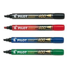 Pilot Permanentní popisovač 400, sada 4 barev