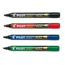 Pilot Permanentní popisovač 400, sada 4 barev
