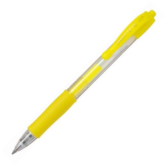 Pilot Gelový roller G-2 Neon, žlutý