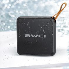 Awei Reproduktor Bluetooth Y119 Mini TWS vodotěsný IPX6 černý