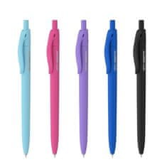 ICO Kuličkové pero Student Soft Touch, mix barev