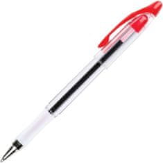 Q-Connect Kuličkové pero Delta, červené