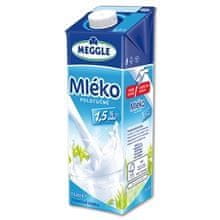 Trvanlivé mléko Meggle, polotučné 1,5%, 1 l