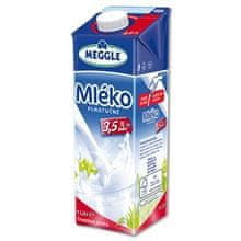 Trvanlivé mléko Meggle, plnotučné 3,5%, 1 l