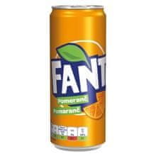 Fanta pomeranč - plech, 24x 0,33 l