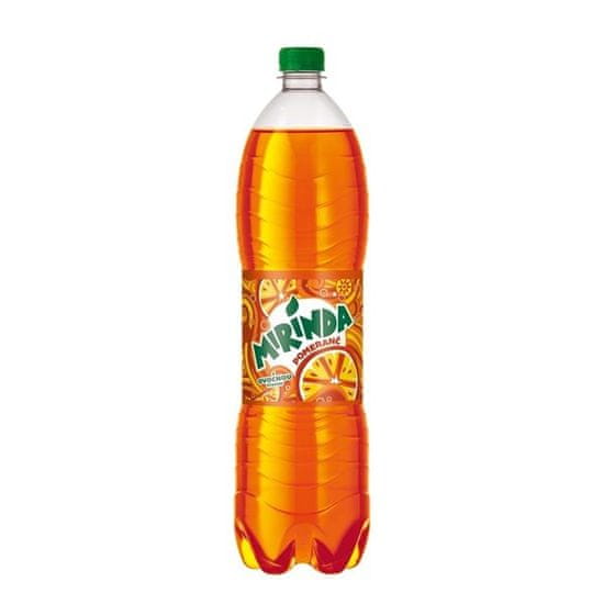 Mirinda pomeranč 1,5 l, bal = 6 ks