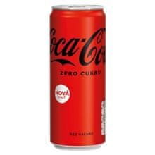 Coca-Cola Zero plech 0,33 l, bal=24 ks