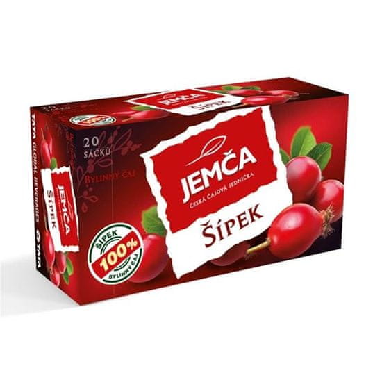 Bylinný čaj Jemča - šípek, 20x2,7g