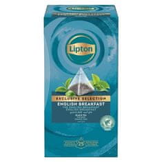 Černý čaj Lipton English Breakfast, 25x 2 g