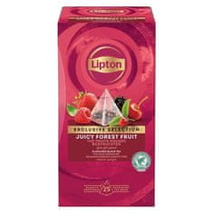 Černý čaj Lipton Juicy Forest Fruit, 25x 1,7 g