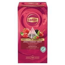 Černý čaj Lipton Juicy Forest Fruit, 25x 1,7 g