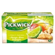 Pickwick Ovocný čaj mango se zázvorem, 20x 1,75 g