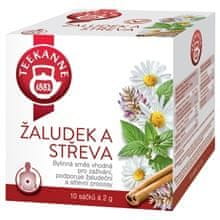 Bylinný čaj Teekanne žaludek a střeva, 10x 2 g