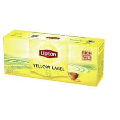 Černý čaj Lipton Yellow Label, 25x 2 g