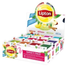Sada čajů Lipton MIX BOX, 180 ks