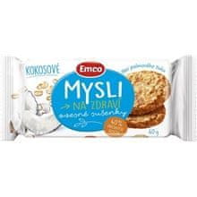 Ovesné sušenky Mysli Emco, kokosové, 60 g