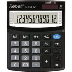 Rebell Kalkulačka stolní SDC412, nakl. displej