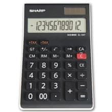 Sharp Stolní kalkulačka EL 124 TWH, černá