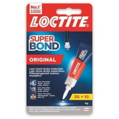 Vteřinové lepidlo Super Bond Original, tekuté, 4 g