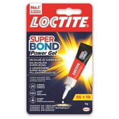 Vteřinové lepidlo Loctite Super Bond Power,gel, 4g