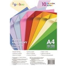 Gimboo Bar.papíry A4 - 100 listů, 10 neon.barev