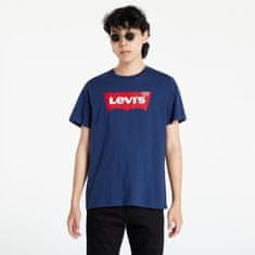 Levis Tričko Graphic Setin Neck HM Navy M Modrá