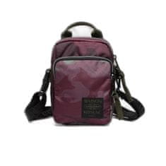 Eastpak Taška x Maison Kitsuné ONE Shoulder Bag Merlot 3 l