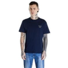 Tommy Hilfiger Tričko Tommy Jeans Reg Corp Tee Ext Blue S S Modrá