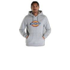 Dickies Mikina Icon Logo Hoodie Grey Melange S S Šedá