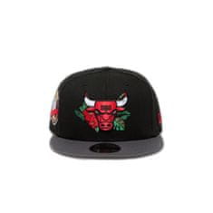 New Era Kšiltovka Chicago Bulls 9FIFTY NBA Floral Snapback Cap Black/ Graphite/Dark Graphite S-M S-M Černá