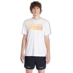 Puma Tričko Run Favorties Forever Faster Tee M White XL Bílá