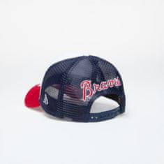 New Era Kšiltovka Atlanta Braves 9Forty Trucker Scarlet/ Navy Universal