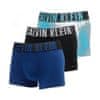 Boxerky Intense Power Cottontretch Trunk 3-Pack Multicolor XL Různobarevný