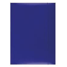 OFFICE products Papírové desky s gumičkou A4, modré