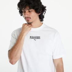 Puma Tričko x PLEASURES Graphic Tee White XXL Bílá