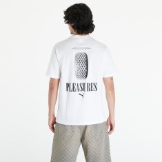 Puma Tričko x PLEASURES Graphic Tee White XXL Bílá