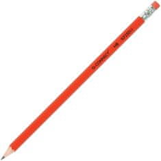 Q-Connect Grafitová tužka, HB, s pryží, 12 ks
