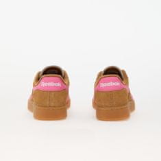 Reebok Tenisky Club C Grounds Uk Wild Brown/ Gum 7/ True Pink EUR 37.5 Hnědá