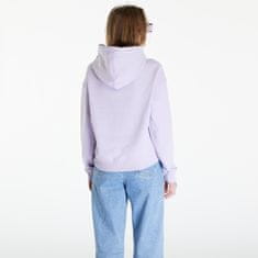 Tommy Hilfiger Mikina Tommy Jeans Boxy Logo Drawcord Hoodie Lavender Flower S Fialová