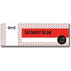 Optys Šatnový blok, červený