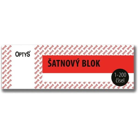 Optys Šatnový blok, červený