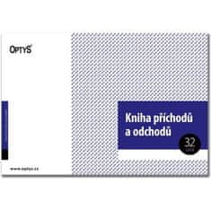 Optys Kniha příchodů a odchodů, A4, 32 listů